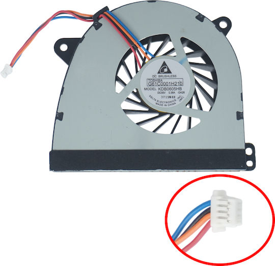 Ανεμιστηράκι Laptop Cpu Cooling Fan Toshiba Tecra A50-a Tecra A50-a-10h Tecra A50-a-10j Tecra A50-a-10x Tecra A50-a-12m Κωδ 80500