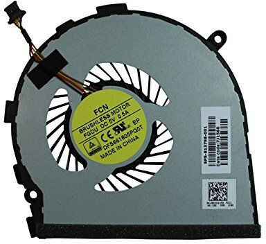 Ανεμιστηράκι Laptop Cpu Cooling Fan Hp Envy 17-n000 17-n078ca 17-n151nr M7-n M7-n101dx 813798-001 Κωδ 80355