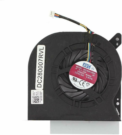Ανεμιστηράκι Laptop Cpu Cooling Fan Dell Latitude E6510 Tcf42 Cn-0tcf42 Dfs601705mb0t F962 Dc280007rvl Fan Κωδ 80572