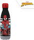 Sticlă Pentru Copii Termos Spiderman Din Aluminiu Neagră 500ml
