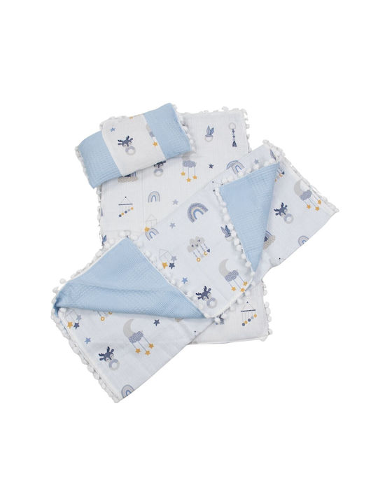 Kamtex Baby Подложки от Хасе Светлосин 3бр