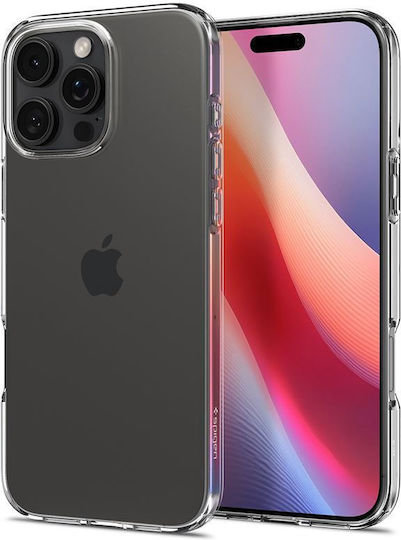 Spigen Crystal Flex Crystal Back Cover Σιλικόνης Διάφανο (iPhone 16 Pro Max)