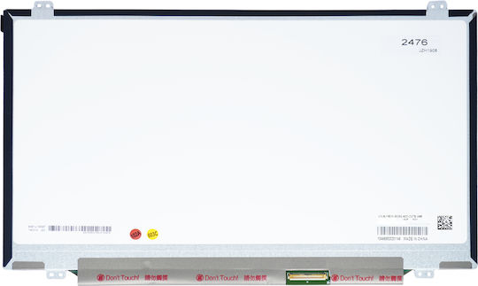 Οθόνη Laptop 14.0" Led Screen 1600x900 Led 40 Pin Slim Kωδ 2476