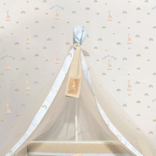 Baby Oliver Crib Mosquito Net White