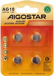 Aigostar Αλκαλικές Μπαταρίες LR1130 / LR54 1.5V 4τμχ