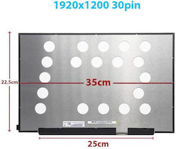 Οθόνη Laptop Screen 16.0" Nv160wum-nh0 1920x1200 30 Pin Led Ips