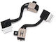 DC Power Jack Socket for Dell Inspiron 14-5485 5488 5498 5590 5598 K0xf2 0k0xf2 450.0hg03.0001 450.0hg03.0011 OEM Code 1-3573