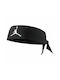 Elastisches Sport-Stirnband Jordan Jumpman Schwarz