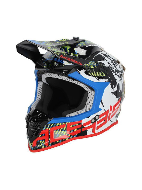 Acerbis Mx Linear White/Black Κράνος Μηχανής Mo...