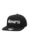Doors Erwachsene Flache Snapback-Kappe Schwarz 100% Baumwoll-Twill Erwachsene Unisex Einheitsgröße