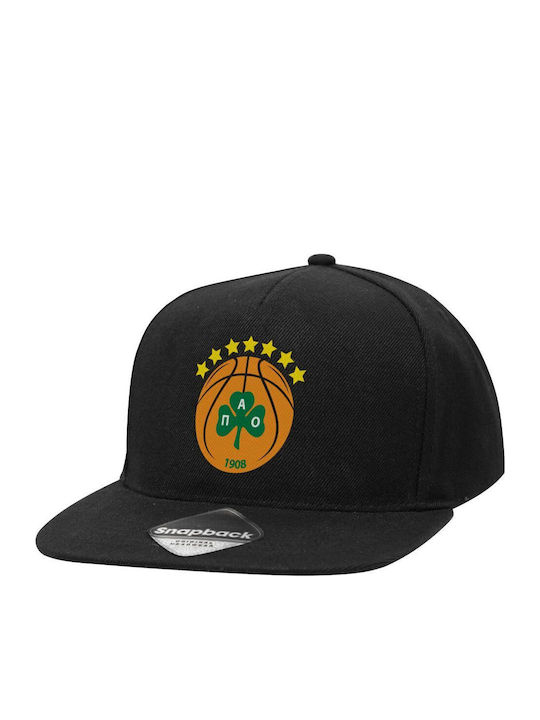 Pao BC Шапка за възрастни Flat Snapback Черна 1...