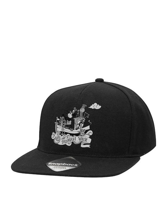 Mickey Steamboat Καπέλο Ενηλίκων Flat Snapback ...
