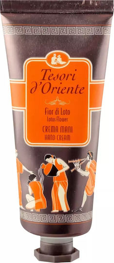 Tesori d'Oriente Moisturizing & Restoring Cream for Chapped Hands Lotus Flower 75ml