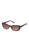 Guess Guess Women's Sunglasses with Black Tartaruga Horn-Rimmed Frame and Brown Gradient Lenses
