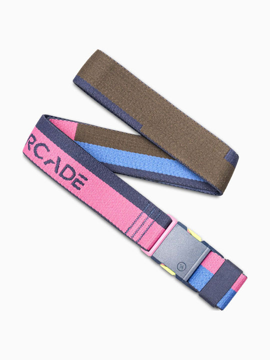 Elastic Men's Belt Navy Blue