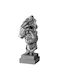 Decorative Figure 565tnl1330 14x11x33cm Silver Aberto Design Polyester