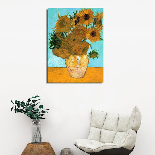 A-g Vase Αντίγραφο του Van Gogh σε Καμβά A-g Vase Αντίγραφο του Van Gogh σε Καμβά