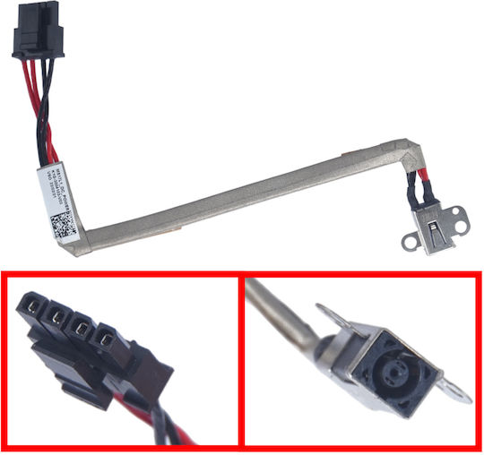 Βύσμα Τροφοδοσίας Dc Power Jack Socket Msi Ms-17l1 Katana Gf76 11ue 11ug Pulse Gl76 11uek Crosshair 17 A11uek Sword 17 A11ue K1g-3004103-v03 K1g-3004102-h39 Καλωδιοταινία 12.5cm 4pins Κωδ.31007