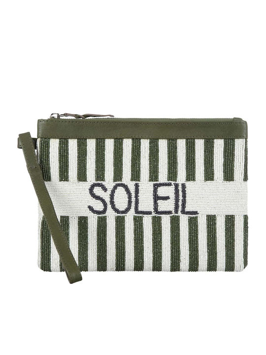 Damen Necessaire in Khaki Farbe