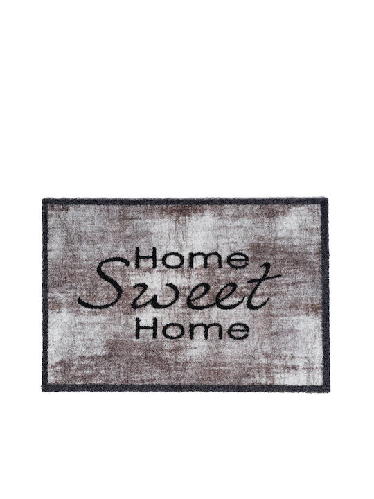 Sdim Entrance Mat Carpet Non-Slip Backing Lima 002 Home Sweet Home 50x75cm Thickness 8mm