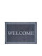 Covoraș de Intrare Sdim Mondial 063 Linii de Bun Venit 50x75cm Grosime 8mm cu Suport Antiderapant
