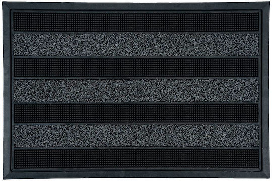 Sdim Eingangsmatte Rutschfeste Unterseite Kaktus 007 Anthra 60x80cm