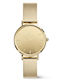 Daniel Wellington Petite Women's Watch with Gold Metal Bracelet
