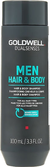 Goldwell Dualsenses Bubble Bath Gel for Men Revitalization 100ml