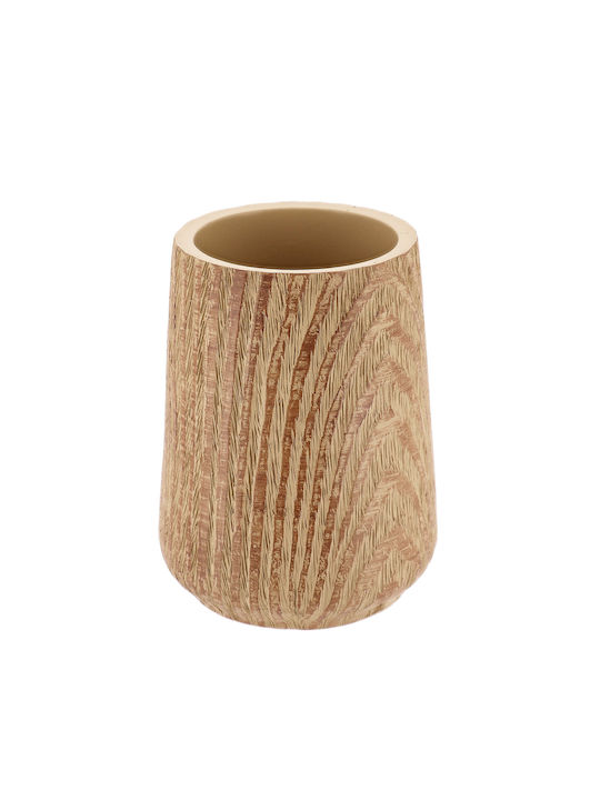 Eurocasa Cup Holder made of Resin Beige