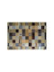 Sdim Teppich Anti-Rutsch Unterlage Patchwork 002 Grau-Braun 200x250cm