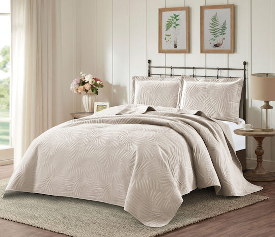 Liolios Home Ibiza Σετ Μαξιλαροθήκες Beige 50x70εκ.