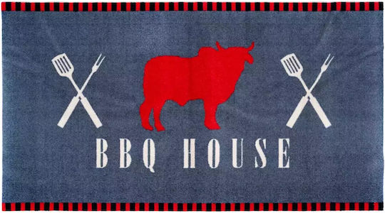 Sdim Kitchen Mat Non-Slip Underlay Bbq Mat 520 Bbq House 67x120cm