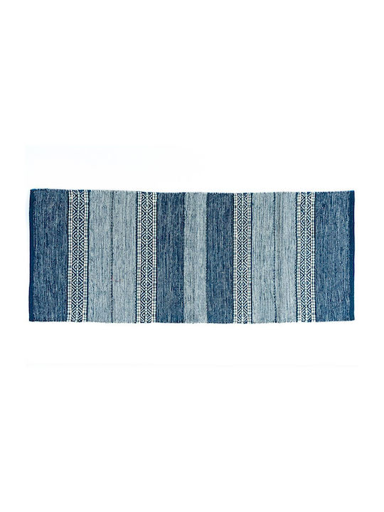 Sdim Cotton Kitchen Mat Smart 001 Blue 55x140cm