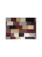 Sdim Rutschfest Teppich Rechteckig Synthetisch,Polyester/Cotton/Leather Red-brown