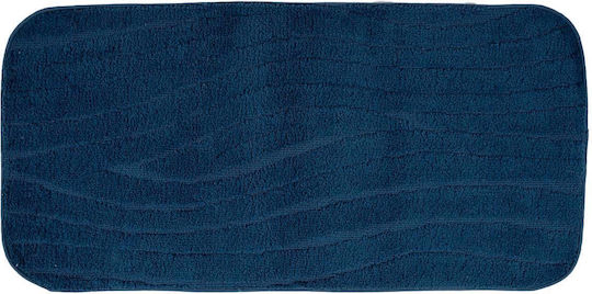Sdim Bath Mat Microfiber 801-50100-BL Tropic Blue 50x100cm