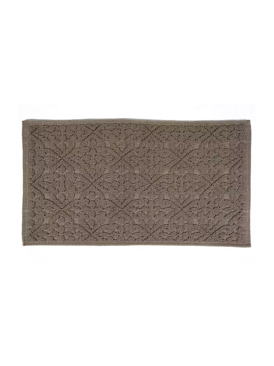 Sdim Non-Slip Bath Mat Microfiber 801-5090-003DG 003 Dove Grey 50x90cm