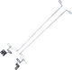 Laptop Hinges Bracket Set Samsung Np370r5v Np370r5e Np450r5v Np450r5j Np450r5q Np455r5j 370r5v 370r5e 450r5j 450r5v 450r5q OEM Code 1-hng0503