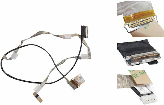 Kαλωδιοταινία Οθόνης-flex Screen Cable Dell Inspiron 7000 7557 7559 Dell Inspiron 15-7559 15-5577 P57f02 Cn-014xj8 014xj8 Dd0am9lc010 Dd0am9lc00 Κωδ 1-flex0638