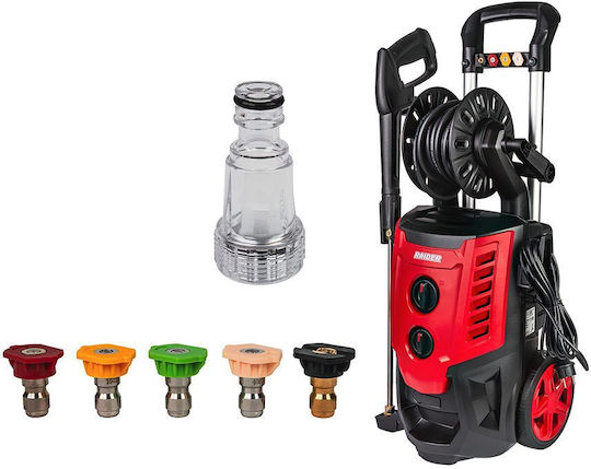 Raider Πλυστικό Ρεύματος 2500W με Πίεση 195bar