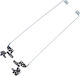 Hinges Set for HP Pavilion G6 G6-1000 G6-1100 G6-1200 G6-1300 Fbr15013010 Fbr15014010 Fbr15008010 Fbr15007010 6055b0019902 6055b0019901 639511-001 Code 1-hng0046