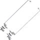 Laptop Hinges Bracket Set Samsung 500r5k 500r5h Np500r5k Np500r5h Oem Code 1-hng0505