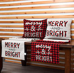 Χριστουγεννιάτικη Τραβέρσα Merry & Bright Natur...
