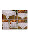Christmas Tablecloth Stofa Gnomes 80% Pes 20% Cotton Woven 150×260 Liolios Home