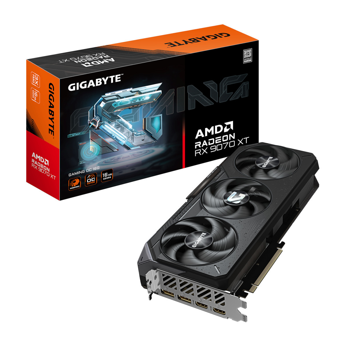Gigabyte Radeon RX 9070 XT 16GB GDDR6 GAMING OC Κάρτα Γραφικών