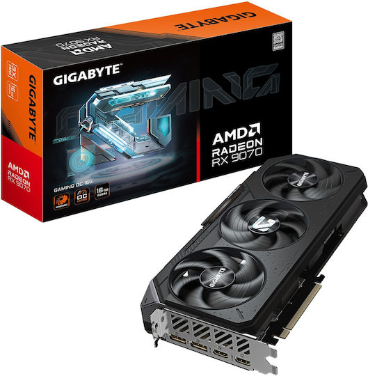 Gigabyte Radeon RX 9070 16GB GDDR6 Gaming-OC Grafikkarte