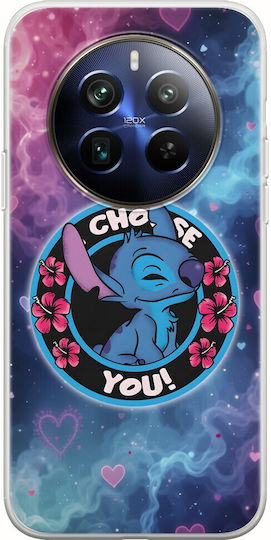 Hülle I Choose You Blau Realme 12+ 5g Flexibles TPU Transparentes Silikon