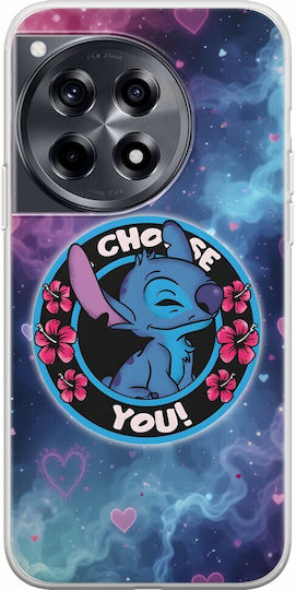 Hülle I Choose You Blau Oneplus 12 5g Flexibles TPU Transparentes Silikon
