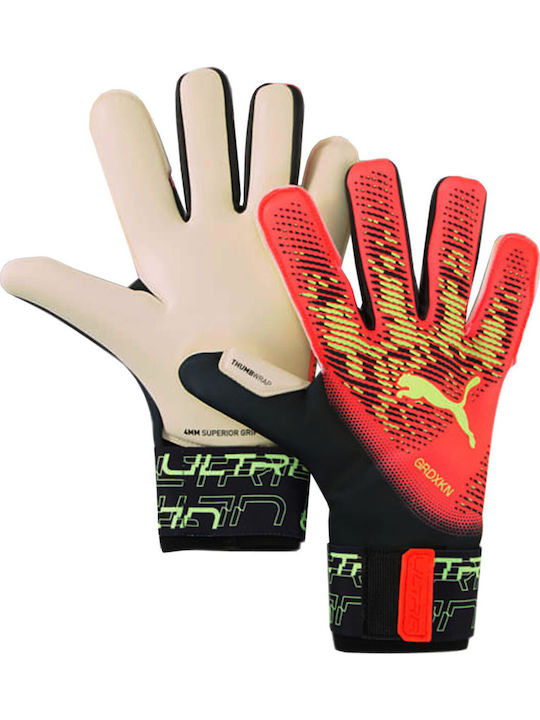 PUMA Ultra Grip 1 Hybrid Γάντια Τερματοφύλακα Ενηλίκων Πορτοκαλί