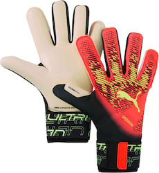 PUMA Ultra Grip 1 Hybrid Голмански ръкавици за Възрастни Оранжев