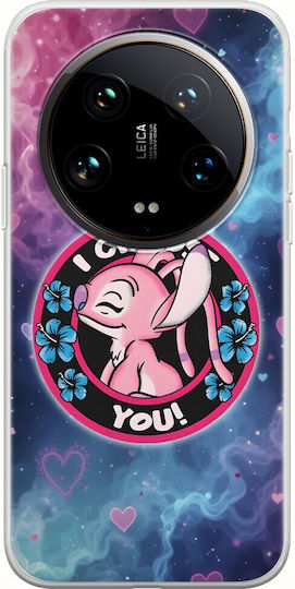 Θήκη I Choose You Pink Xiaomi 14 Ultra 5g Flexible Tpu Διάφανη Σιλικόνη